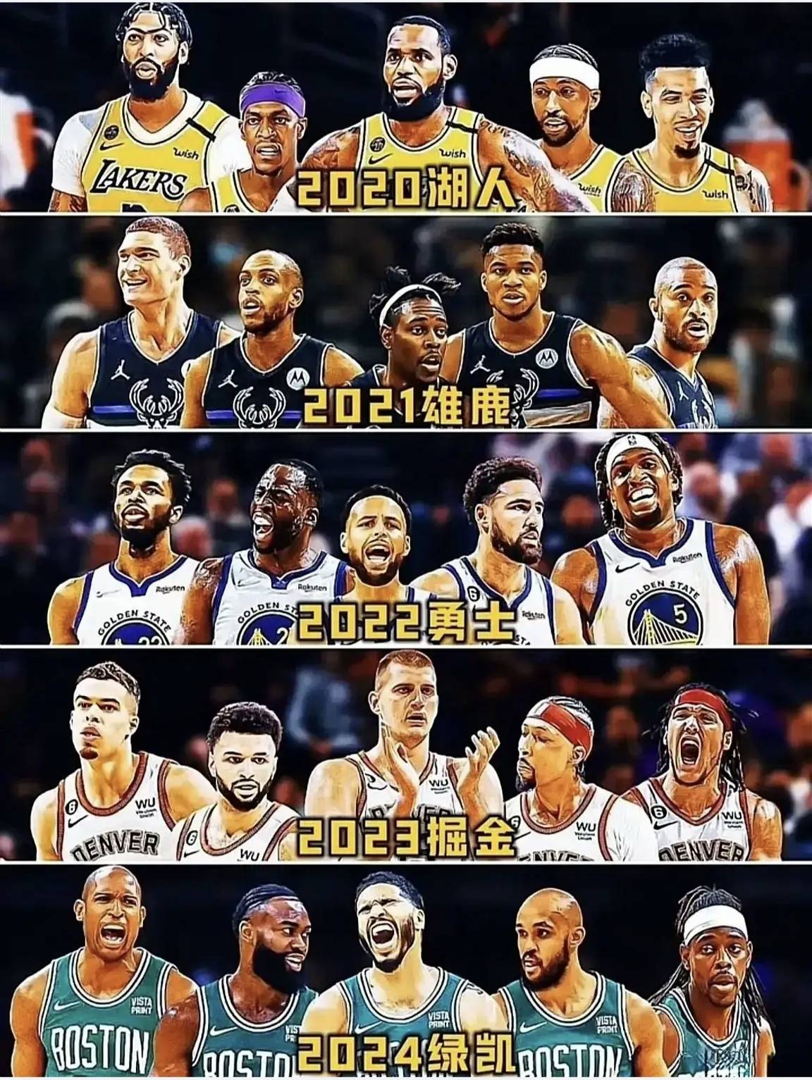 谁能击败勇士？热火球员对NBA冠军的看法的简单介绍