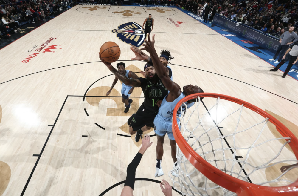 灰熊险胜鹈鹕，莫兰特终场绝杀令人惊叹